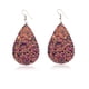 thumbnail image 4 of Nvzi Pendientes colgantes de estilo retro, nuevos y únicos, estilo bohemio étnico, joyería vintage (rosa), 4 of 5