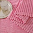 thumbnail image 6 of Blanket X1 Ultra Soft Warm Cozy Flannel Fluffy Fuzzy Toddler Blanket Striped Design Plush Blanket for Boys or Girls Solid Color Milk Velvet 40, 6 of 6