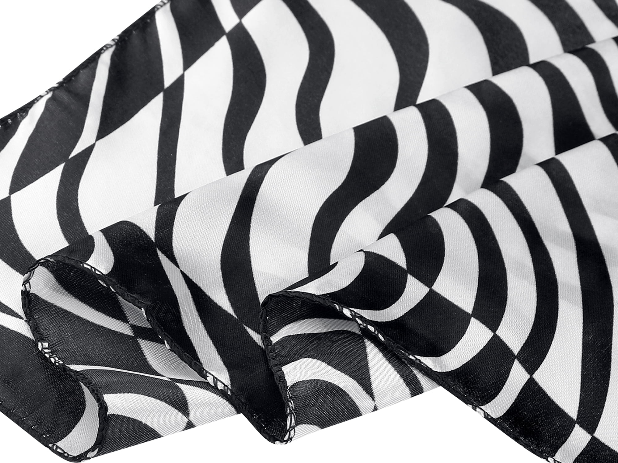 Unique Bargains Women's Square Shaped Printed Contrast Color Casual Scarves