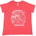 thumbnail image 3 of Inktastic Summer Vacation Mode Carolina Beach North Carolina Women's Plus Size T-Shirt, 3 of 5