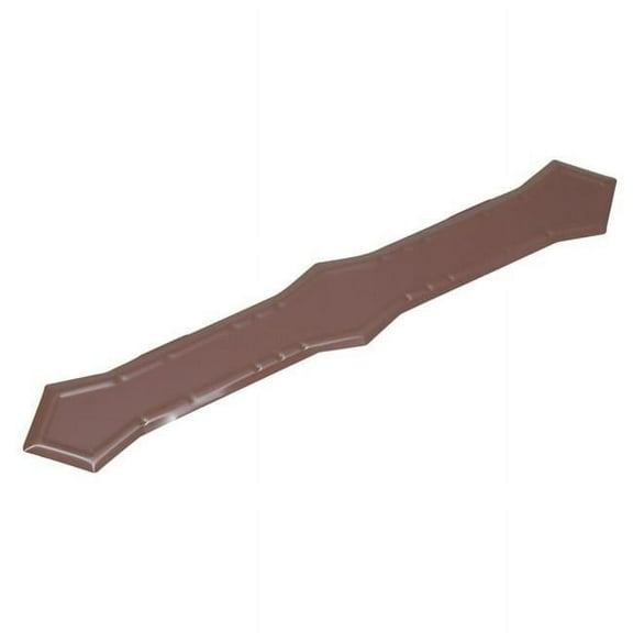 AMERIMAX HOME PRODUCTS Gutter Downspout Band, Fits 2 x 3-In. & 3 x 4-In. Downspout, Brown Aluminum 2522919