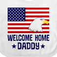thumbnail image 4 of Inktastic Military Homecoming Welcome Home Daddy Boys or Girls Baby Bib, 4 of 4