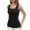 Black, variant on ANFERRY Women's Tank Tops Scalloped Square Neck Camisoles Sleeveless Built in Bras Athletic Casual Cami Shirts