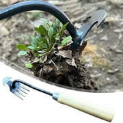 Sehao Trim Tool Hoe Weeding Artifact Rooting Weeding Tools Gardening Weeding Rake Steel Farm Tools Small Hoe Loose Soil Digging Wild Vegetables better homes & gardens B,Gift,on Clearance