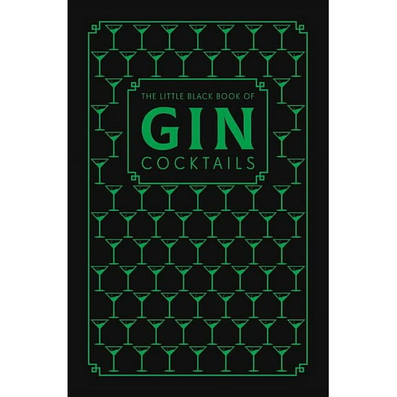 The Little Black Book of Gin Cocktails (Hardcover)