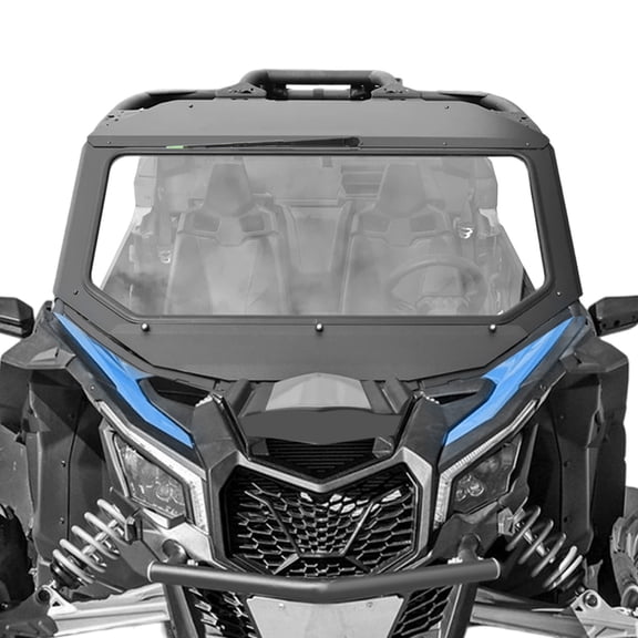 For Can-Am Maverick X3 DS/RC 2017 18 19 ATV/UTV Glass Front Windshield w/ Wiper
