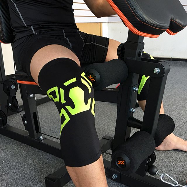 Rodillera duradera de diseño delicado rodillera portátil de baloncesto transpirable deportes Likrtyny escalada manga de pierna Protector de rodilla 1 ud.