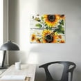 thumbnail image 4 of Orinice Sunflower Butterflies Flowers Fine Art Aesthetic Poster & Print Wall Painting for Classroom Kitchen Office Farmhouse Bathroom Room Decor Pictures Wall Art Painting Canvas Wall Art Canvas, 4 of 6