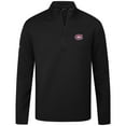 thumbnail image 2 of Men's Levelwear  Black Montreal Canadiens Tailgate Quarter-Zip Pullover, 2 of 3