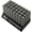 Black, variant on MEDca Monthly Pill Organizer - 32 Daily Cases, 4 Times a Day, Rainbow