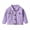 Purple, variant on FYMNSI Toddler Fall Jacket Baby Jean Jacket Boys Girls Denim Jacket Cowboy Outerwear Shacket for Kids 6-12 Months Light Blue