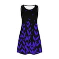 thumbnail image 5 of Patlollav Women Casual Loose Summer Printed Dresses Round Neck Sleeveless Vest Dress, 5 of 6