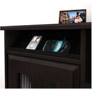 Bush Cabot L Shaped Computer Desk Espresso Oak Bush Cabot L Shaped Computer Desk Espresso Oak Image 3 Of 6