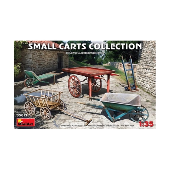 MiniArt Models Small Carts Collection New