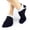 Black, variant on Toe Socks for Men Women Ankle Cotton Five Fingers Socks Low Cut Athletic Walking Running Socks(1Pair)