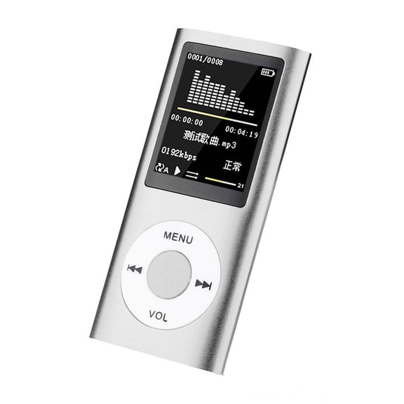 MP3 1.8HD Video Player with Expandable Storage, Multifunctional Portable Media Player, Supports Multiple Formats, Bare Unit Not Includes Accessories,Multicolor