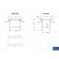 thumbnail image 7 of AmGood 24" x 30" Stainless Steel Equipment Stand | Height: 24" | Commercial Heavy Duty Grill Table, 7 of 7