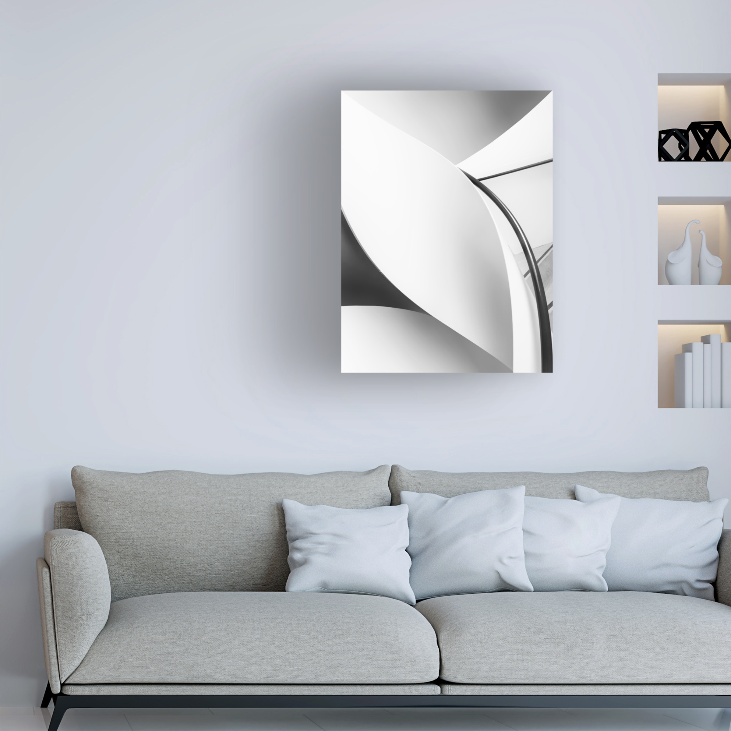 Greetje van Son 'Torsion' Canvas Art
