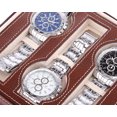 thumbnail image 4 of Coofit Watch Box Portable Multipurpose Zipper Closure Watch Organizer Watch Travel Case, 4 of 10