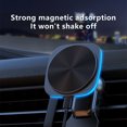 thumbnail image 5 of CxhicLuv Car Magnetic Charger, Vehicle Wireless Charger 4.1×3 Inch 15W Fast Charge, RGB Lights, Low-Temp – Suitable for Navigation, Short Trips Tech Enthusiasts, Smartphone Owners, Black, 5 of 7