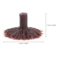 thumbnail image 2 of 50pcs Model Trees Stand: Miniature Flower Tree Base Artificial Plant Feet Plastic brace Holder Replacement For Craft Train Railroad Scenery Diorama Su, 2 of 3
