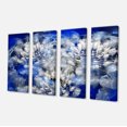 thumbnail image 2 of Fleur Fractale de Chrysanthème Blanc - Grande Impression sur Toile Florale, 2 of 3