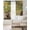 Green Beige, variant on Cute Cats Black Out Curtains 54 Inch Long, Short Curtains for Small Window, Japanese Owls Animals Country Leaves Rustic Room Darkening Farmhouse Window Curtains for Kitchen Bedroom 42"x54" 2 Panels