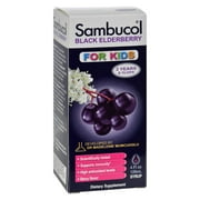 Sambucol Black Elderberry Kids Syrup 4 Oz, 3-Pack
