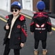 thumbnail image 2 of Chaqueta con capucha Spider-man Abrigo cálido de invierno para niños, 2 of 3