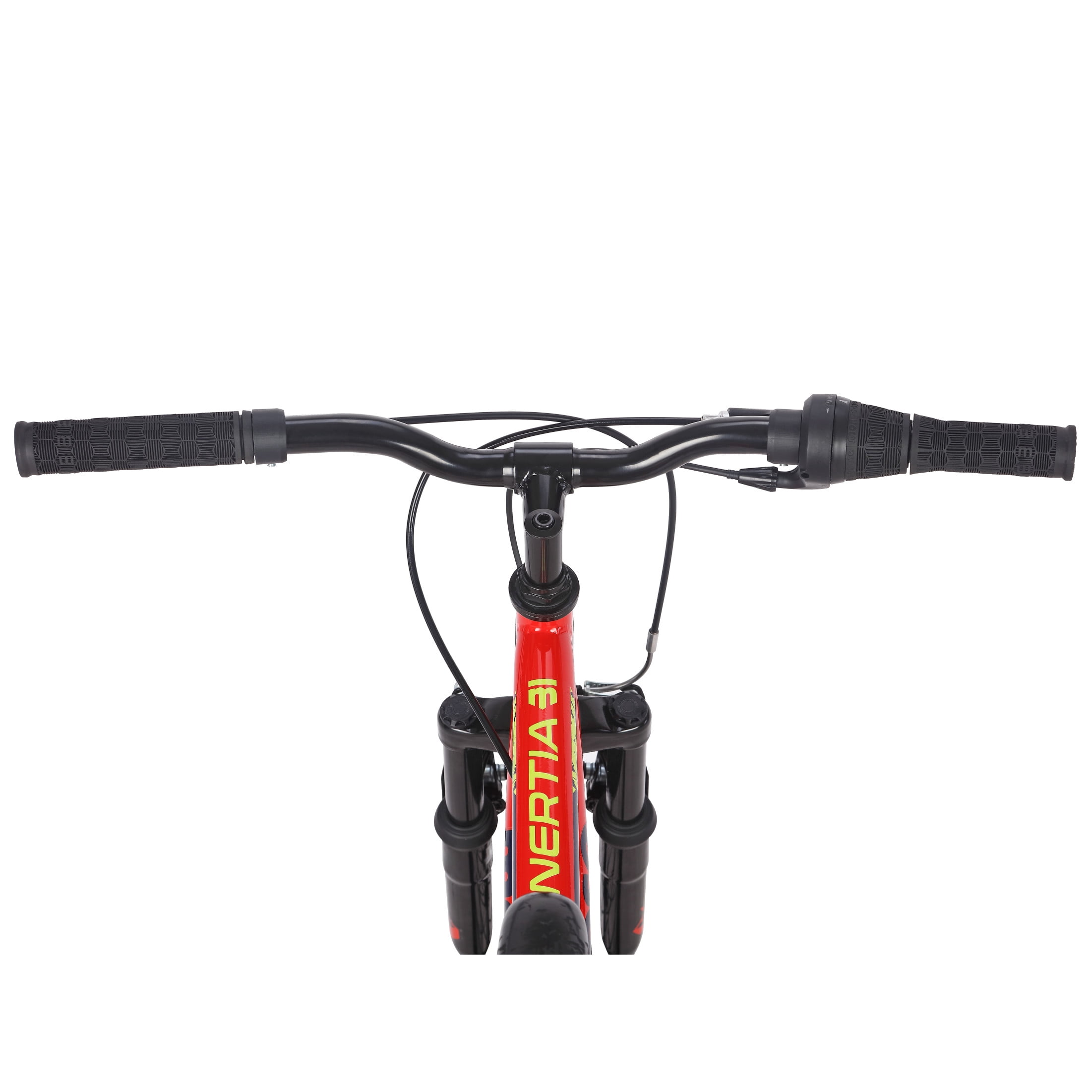 Mongoose Inertia Kids Mountain Bike, 20-Inch Wheels, 21 Speeds, Red