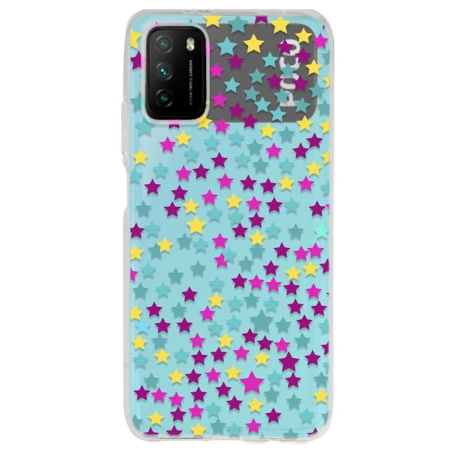 Funda Antigolpes InstaCase para Xiaomi Poco M3 Estrellas de Colores