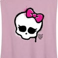 thumbnail image 3 of Monster High - Skull Graffiti Logo - Women's Racerback Tank Top, 3 of 5