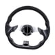 thumbnail image 5 of Volante de derrape de 320 mm con botón de bocina perfecl Volante de carrito de golf 12,5 pulgadas negro, 5 of 8