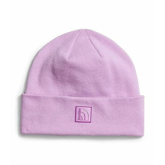 The North Face Dock Worker Recycled Beanie, One Size, Lupine/Garment Dye Logo