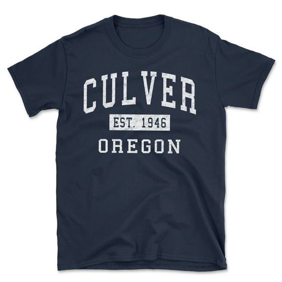 Culver Oregon Classic Established Men's Cotton T-Shirt