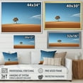thumbnail image 4 of Designart "Lost In The Desert Photography: Elemental Eternity" Minimalism Floater Framed Canvas Wall Art, 4 of 5