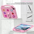 thumbnail image 5 of Cute Kids Case for Apple iPad Air 11 Inch M3 M2/ iPad Pro 11 Inch 2024, DIY Figures Design Kickstand EVA Lightweight Handle Case Shockproof Cover for iPad Air 11" 20252024/ Pro 11 2024, Pink, 5 of 7