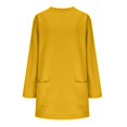thumbnail image 3 of Jamsmile Women Sweatshirts Long Sleeve Pullovers Crewneck Winter Tops Pockets Oversized Pullover Long Sleeve Ladies Sweatshirt, 3 of 5