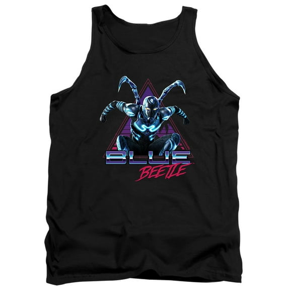 Blue Beetle (2023) Leaping Triangle Unisex Adult Tank Top