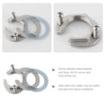 thumbnail image 4 of 1 Jeu de Robinet Écrou Fixation Robinet de Lavabo Circlips Raccord de Fixation, 4 of 10