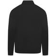 thumbnail image 3 of Men's Levelwear Black Milwaukee Brewers Murray Quarter-Zip Sweatshirt, 3 of 4