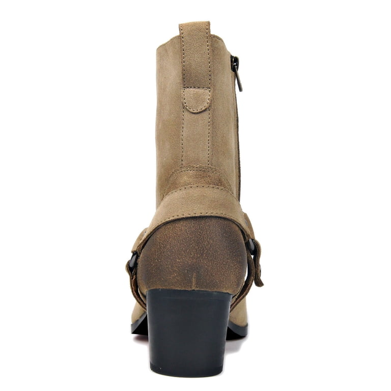 OSSTONE Dress Boots Chelsea Designer Boots for Men Zipper-up  display picture 3