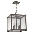 thumbnail image 3 of Hudson Valley Lighting 8616 Forsyth 4 Light 16" Wide Taper Candle Pendant - Nickel, 3 of 4