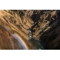 thumbnail image 2 of Galloimages Online 24x17 White Modern Wood Framed Museum Art Print Titled - Brink of Lower Falls YNP, 2 of 4