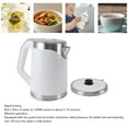 thumbnail image 3 of Electric Kettle Stainless Steel, Double Layer Hot Water Boiler, Electric Water Heater Kettle with Fast Heating, Auto Shut Off for Home Kitchen, 3 of 7