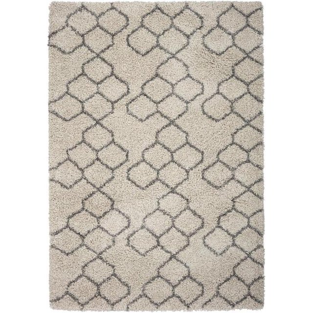 HomeRoots 353559 3 ft. 3 in. x 4 ft. 11 in. Polypropylene Natural Area Rug