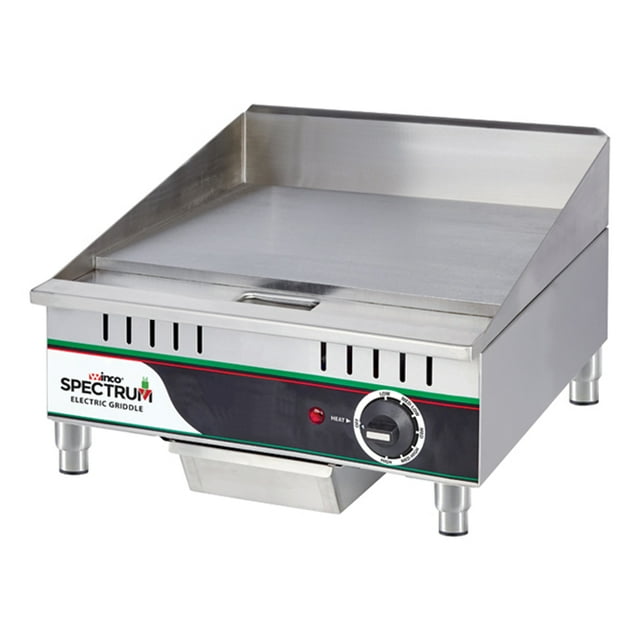 Winco EGD-16M 16" Electric Griddle w/ Manual Controls - 1/2" Steel Plate, 120v