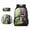Butterfly Cat Forest, variant on Xoenoiee Elk Wilderness Pattern 17in Kids Backpacks 3Pcs Set for School, Large Capacity School Backpack with Lunch Pack and Pencil Bag School Supplies