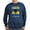 Navy, variant on CafePress - Support Ukraine I Stand With Ukraine Sweatshirt - Classic Crew Neck Sweatshirt