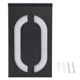 thumbnail image 1 of Luz LED de energía Solar para exteriores, señal de número, casa, Hotel, tienda, puerta, luces de dirección, número de placa 0 VoborMX herramienta, 1 of 8